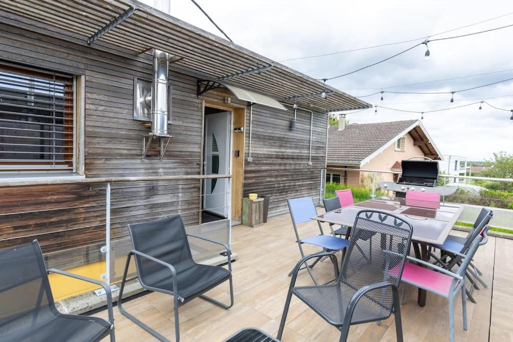 Agreable Maison A La Campagne Schlierbach Экстерьер фото